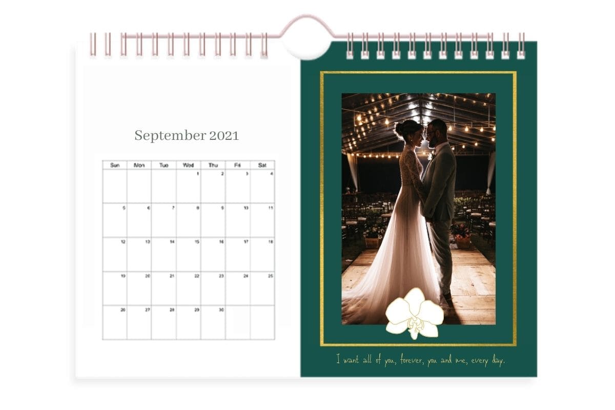 Photo wall calendars