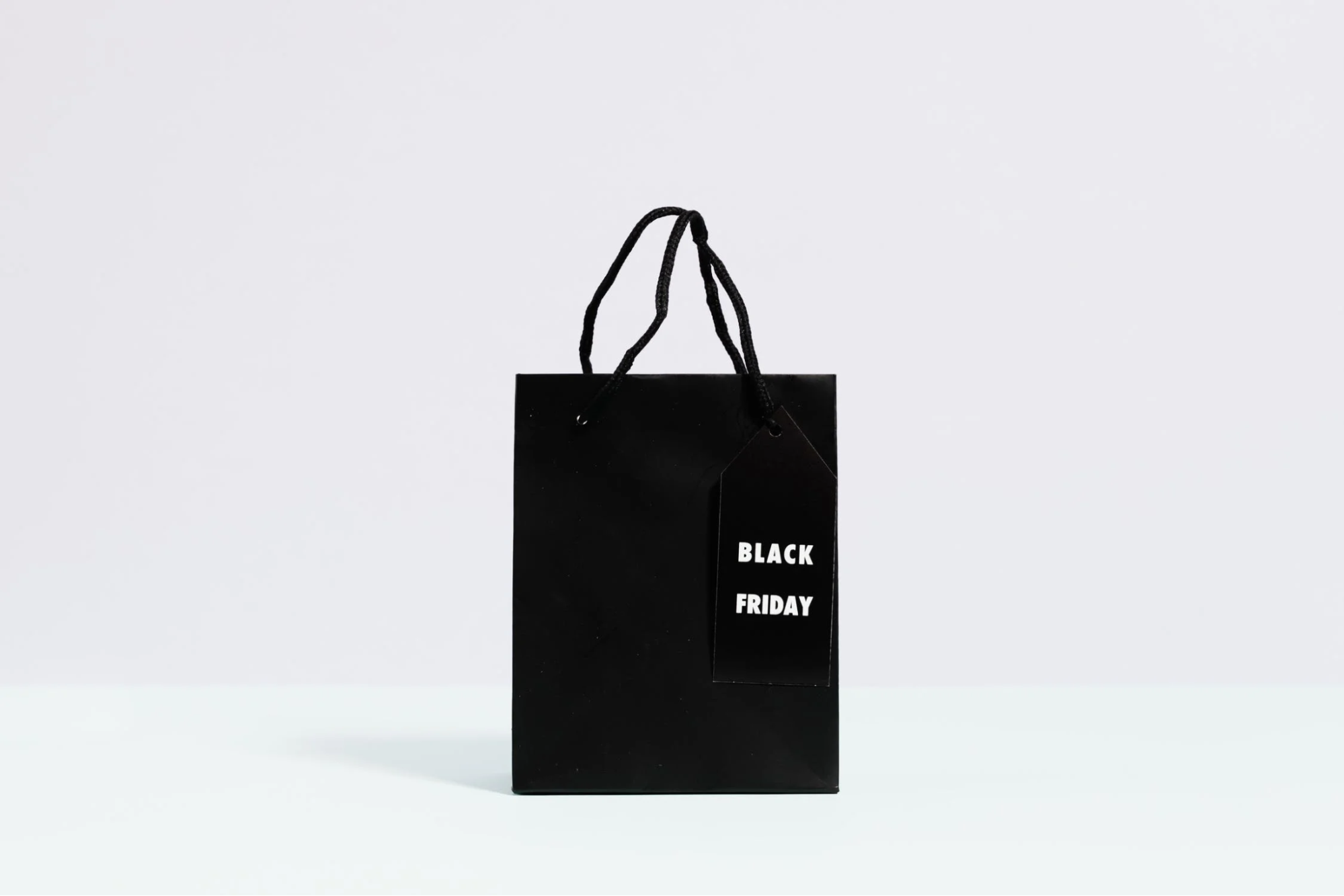 Black Shopping Bag Photo Gifts