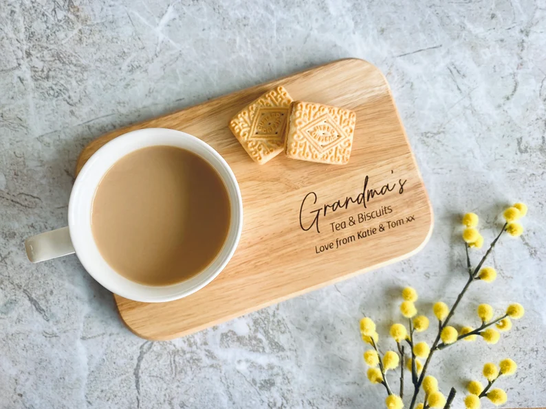 Personalised Tea and Biscuit Mothers Day Gifts 