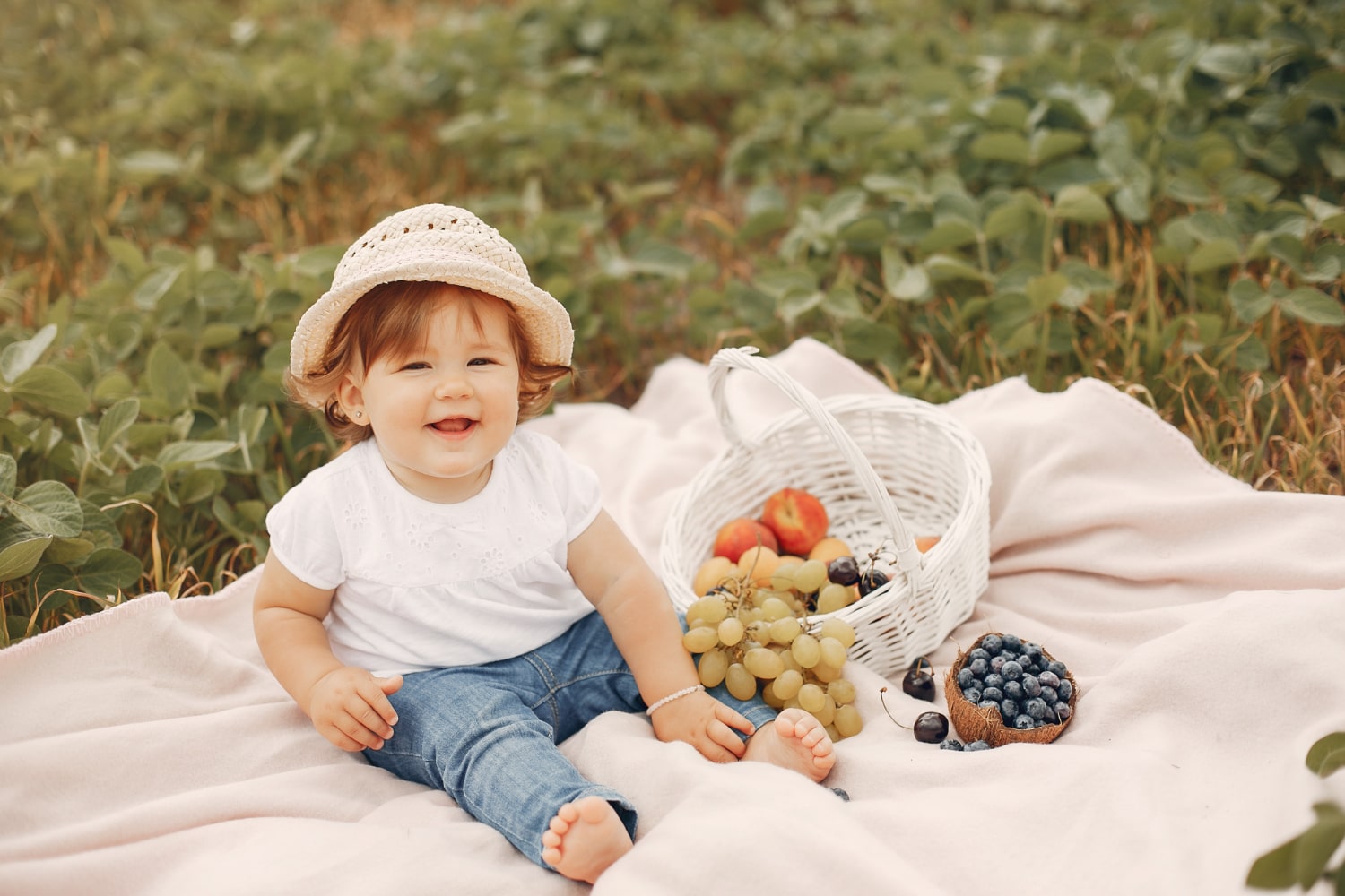 Embarking on a safari adventure in a newborn baby photoshoot