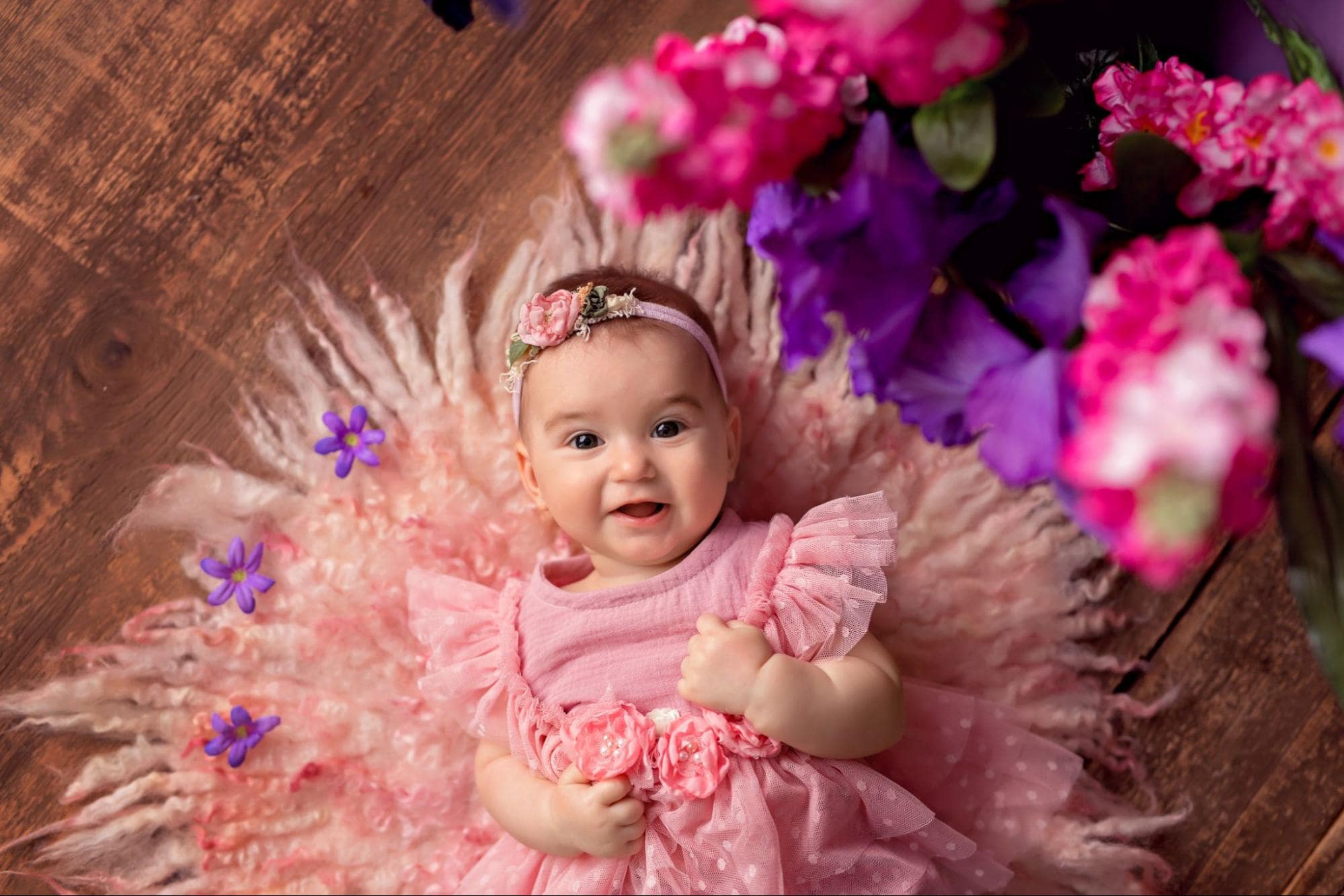 Magical newborn royalty portraits in Singapore