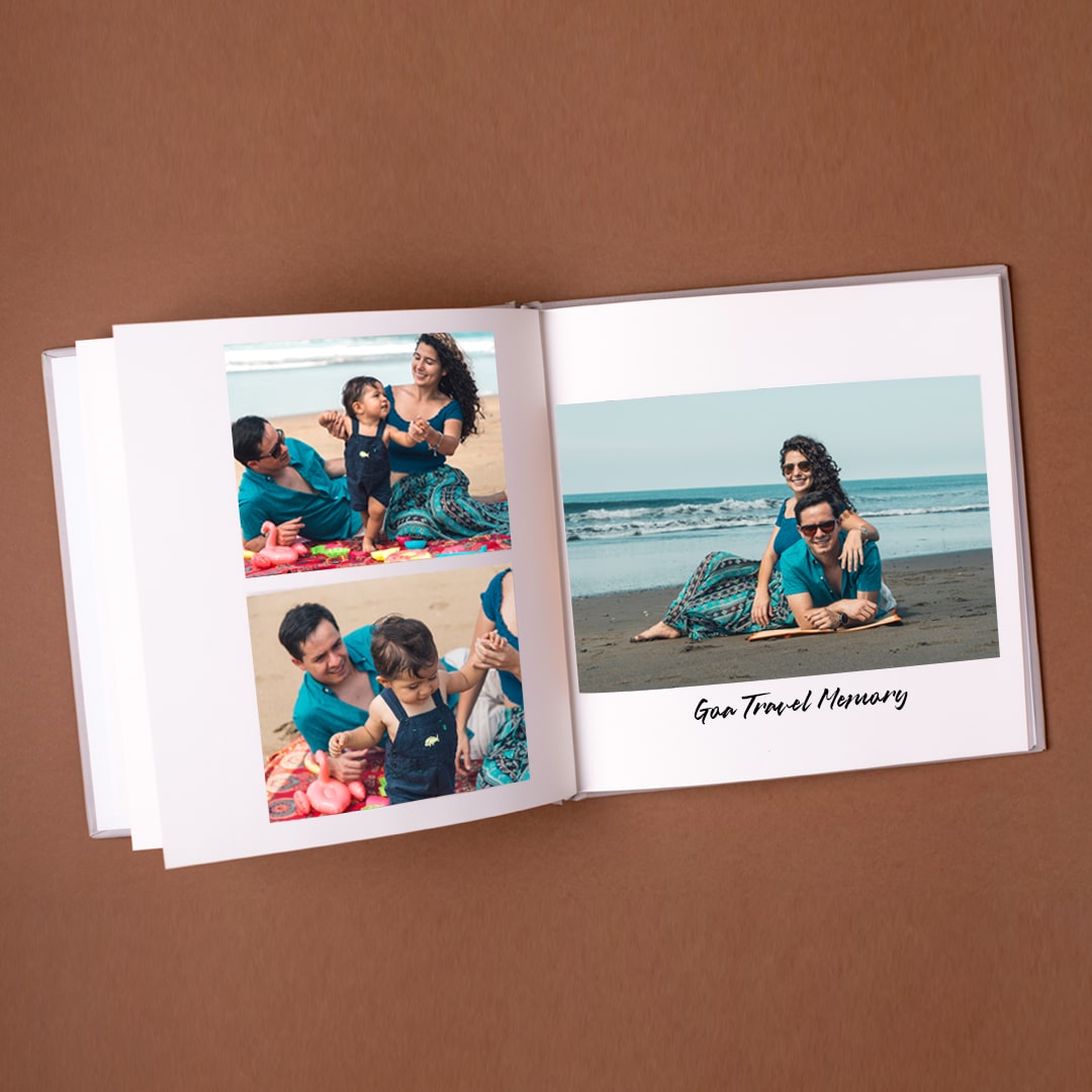 Personalized photo album from Goa—memory-filled gift for girlfriend