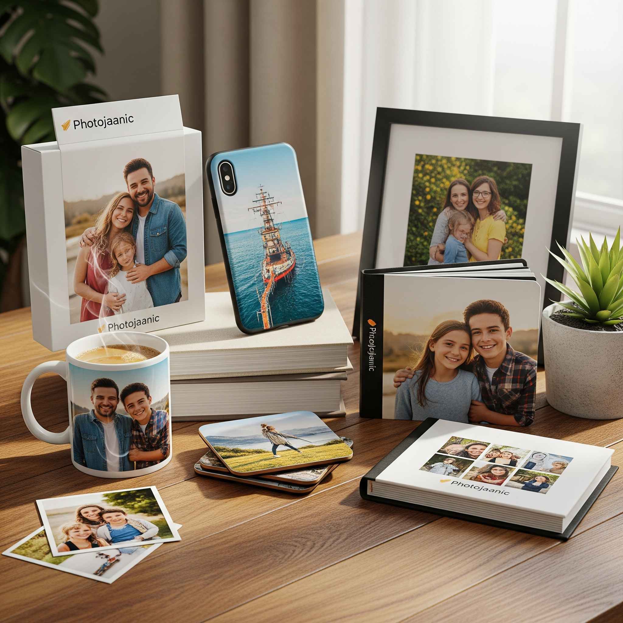 Personalized wedding photo gift for couple Singapore custom framed print or photo album