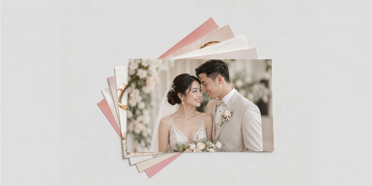 Premium wedding photo prints for personalised gifting