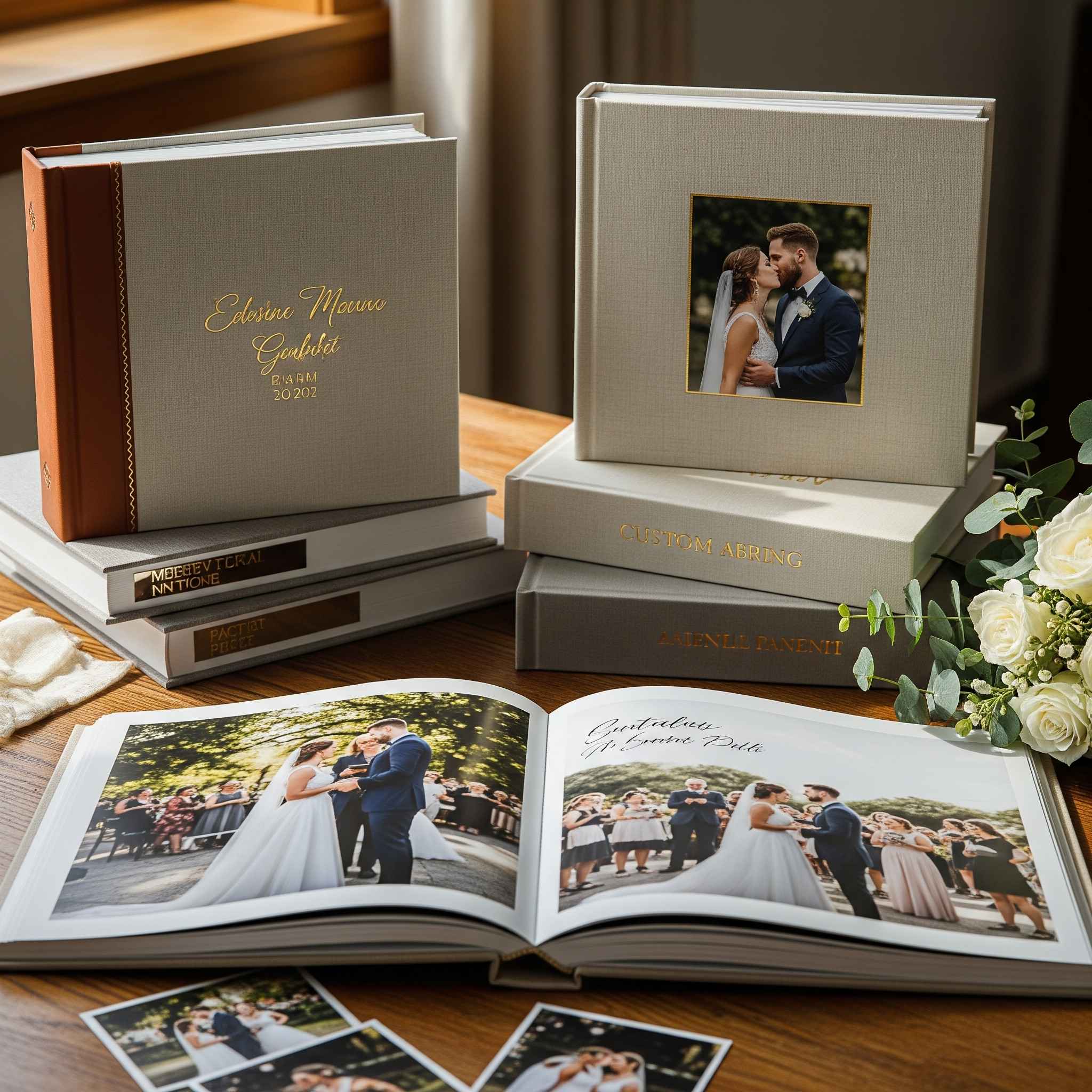 Custom hardcover photo book wedding gift for couple Singapore personalised
