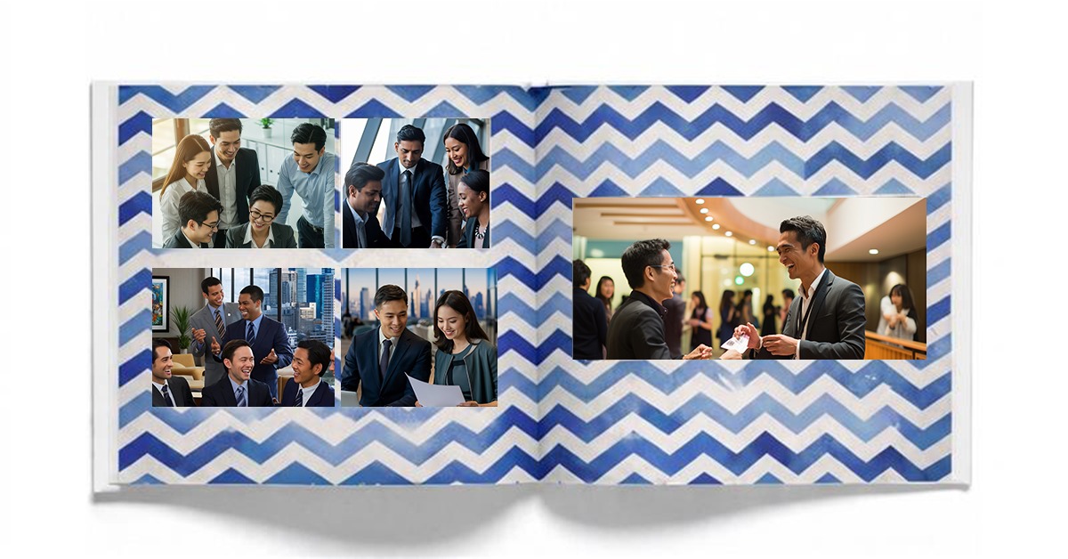 Personalised journey book corporate gift Singapore for employee memories and milestones