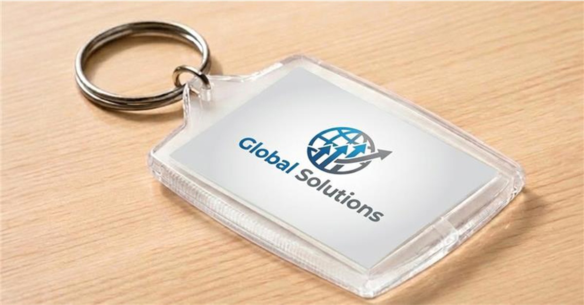 Custom keychain corporate gift Singapore personalised branding giveaway item