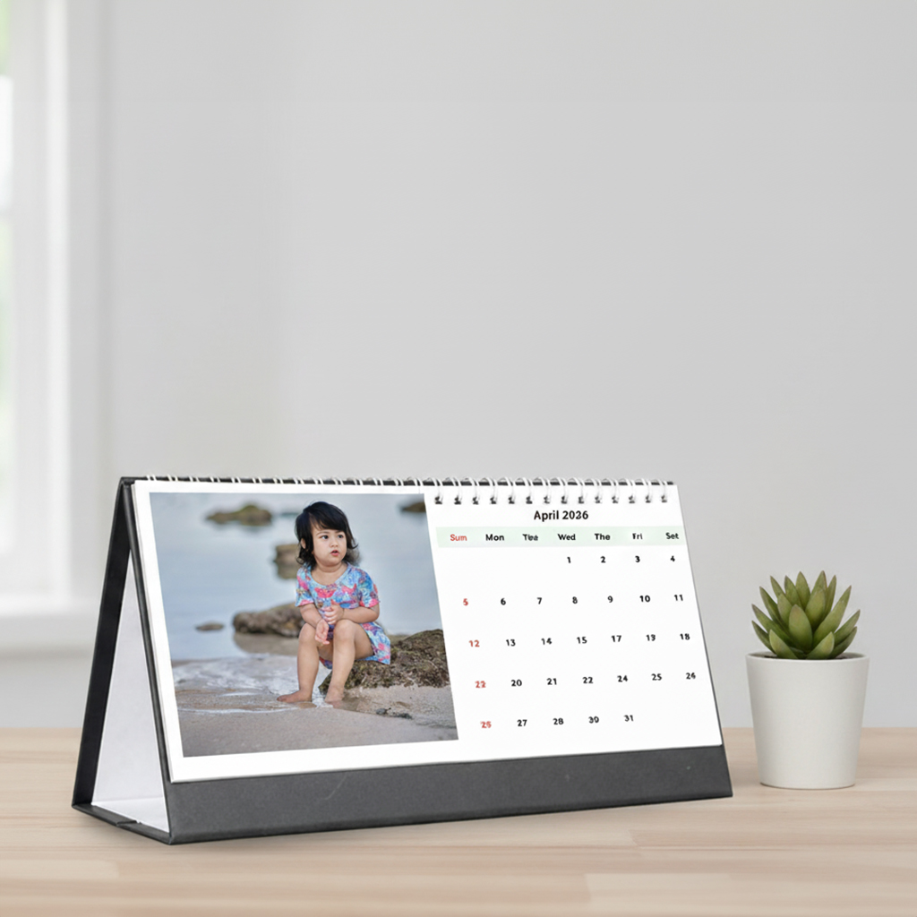 personalized baby calendar Singapore family milestones birthdays square portrait layouts