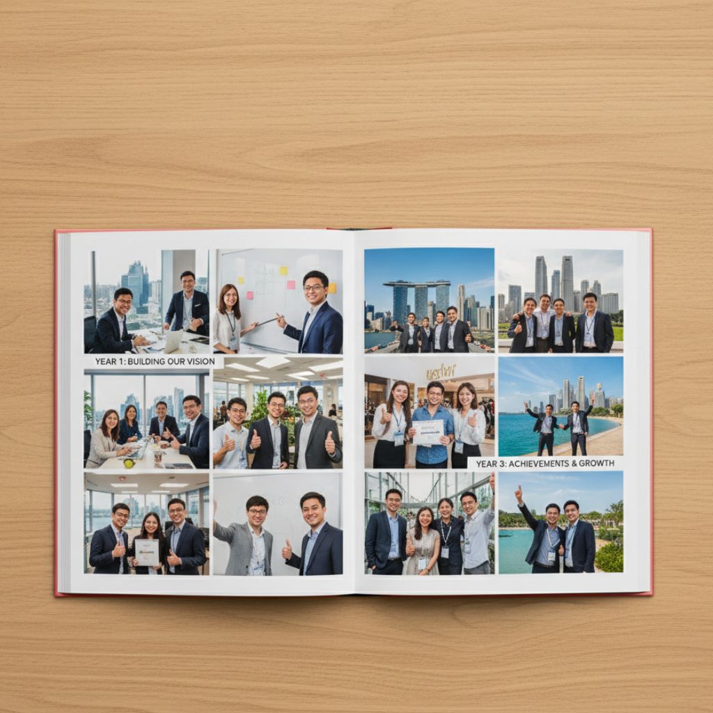 Bulk journey books with custom branding, a meaningful gift for employee milestones and corporate events.