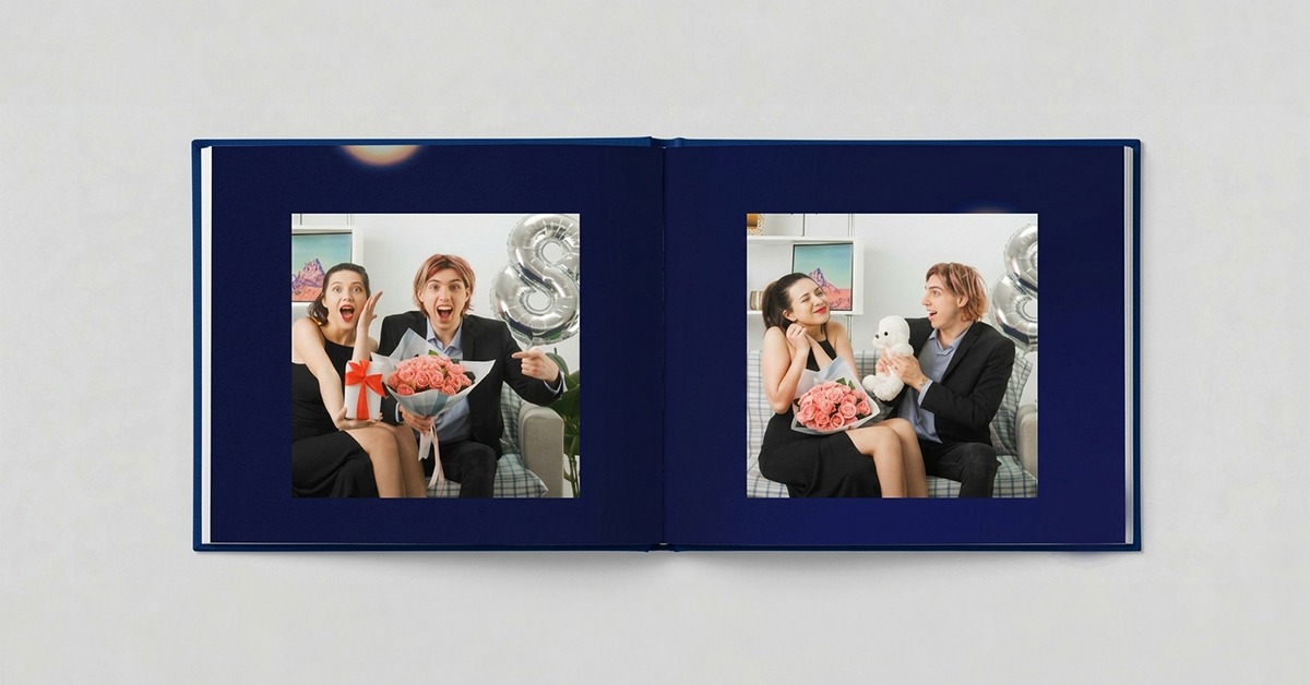 hardcover photo book romantic birthday gift for girlfriend