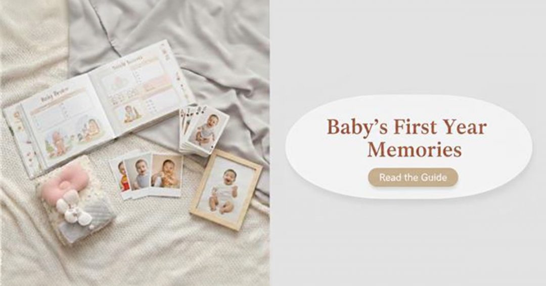 Turn your baby’s first-year memories into beautiful personalised keepsakes in Singapore with Photojaanic.
