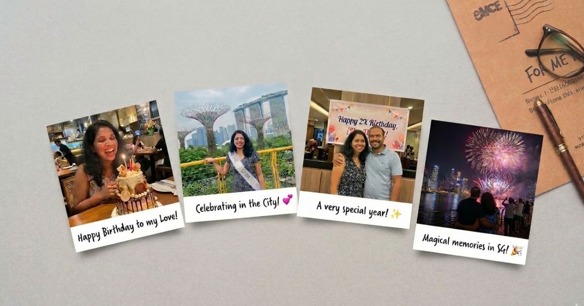 retro photo prints creative birthday present for girlfriend