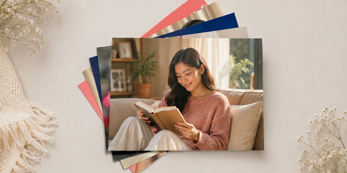Personalised photo prints with memories for girlfriend birthday